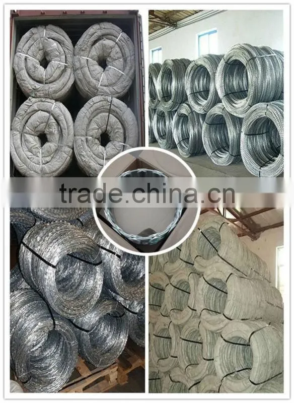 widely used CBT-65 galvanized razor barbed wire on sales have in store