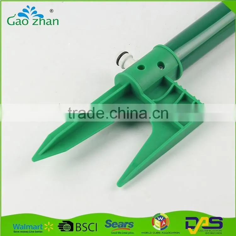 Agricultural ground/lawn/garden 360 round flower shape watered inserted plastic irrigation sprinkler