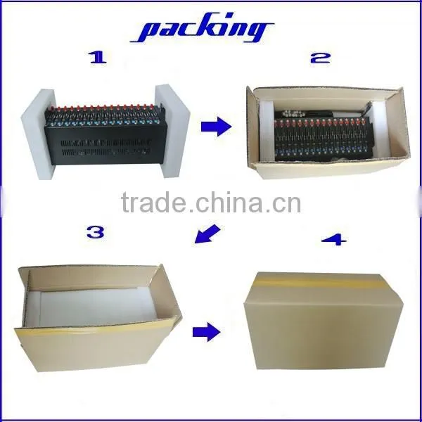 Bulk sms gprs gsm AT command 16 ports modem pool wavecom q2403a