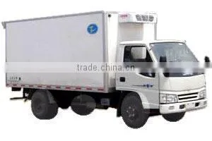 Ice Cream transport van box trucks/refrigerator truck/freezer box van truck