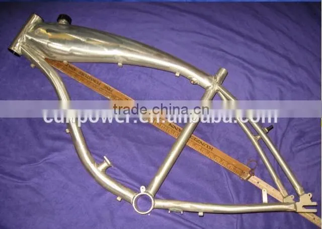 Alloy bike frame/motorized bike frame with gas tank/2 stroke bike engine kit