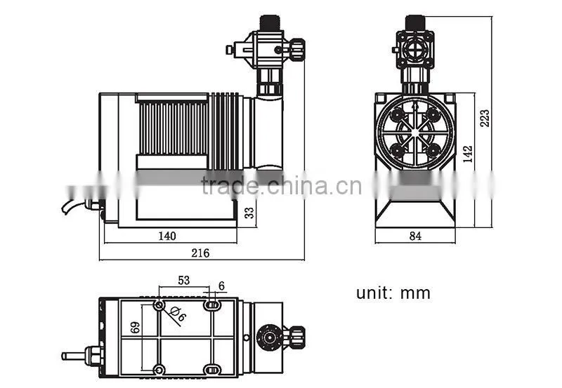 Electromagnetic Swimming Pool Dosing Pump