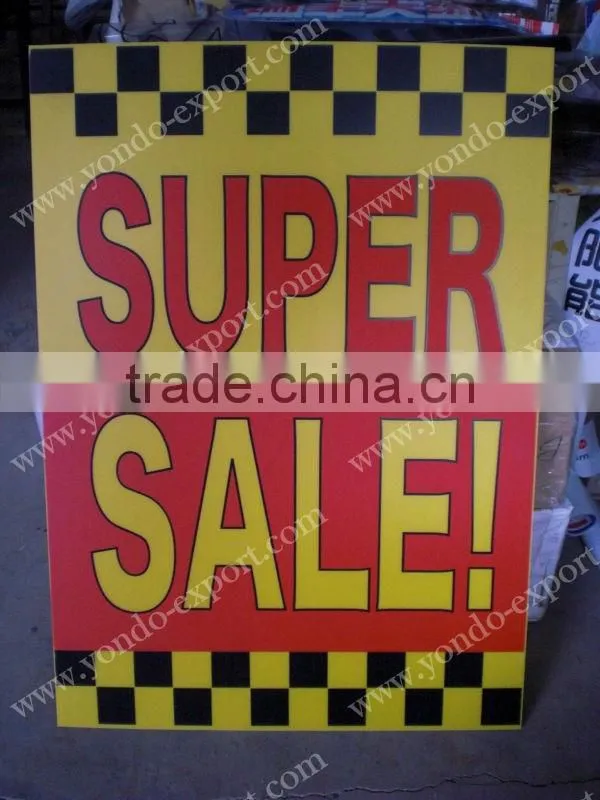 coroplast sign