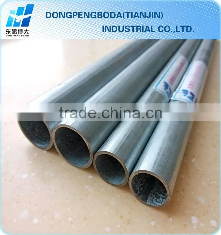 BS standard gi conduit threaded ends pipe