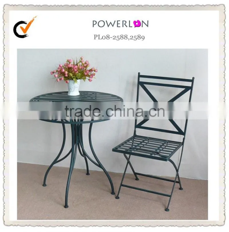Metal frame modern restaurant booth seating for three