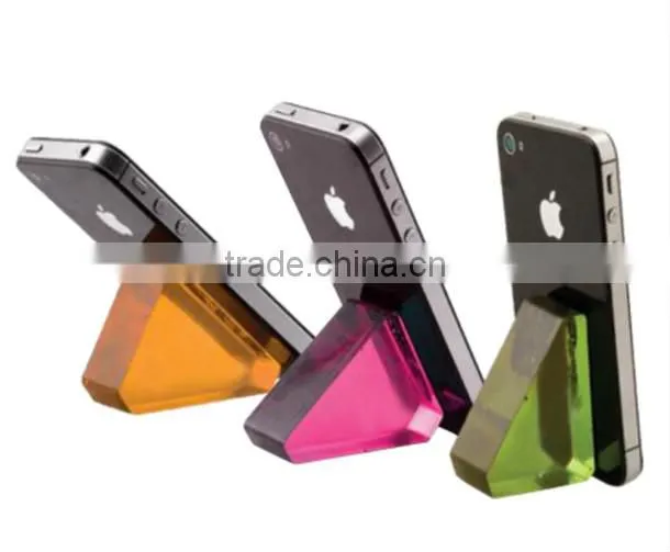 Pu Gel mobile phone stand in cell phone holders for multi-angle