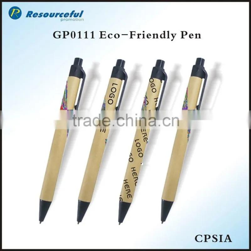 Promotional ballpoint pen with recycled Paper