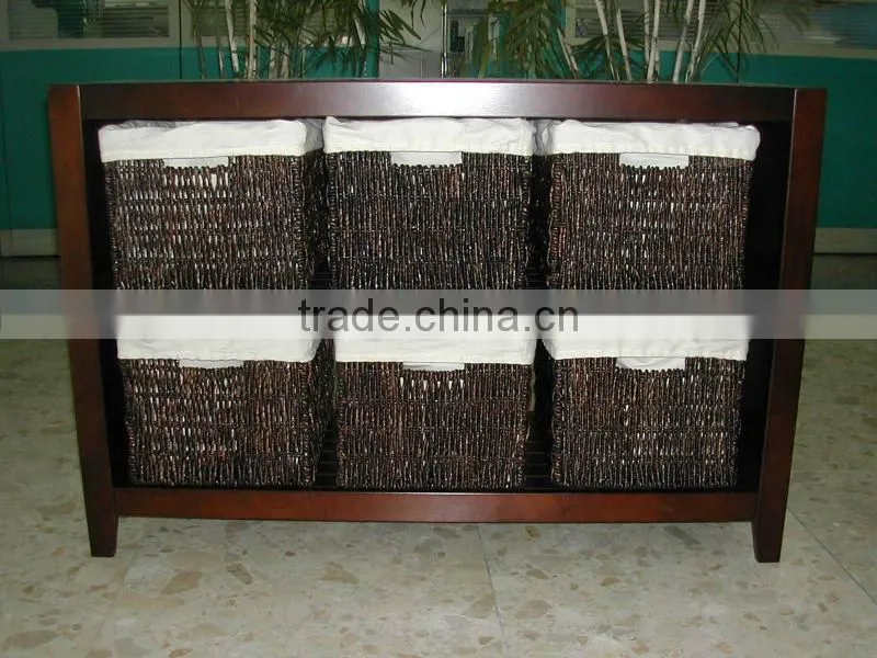 handmade neat with 4 tiers drawers white wicker drawer bathroom cabinet wicker cabinet