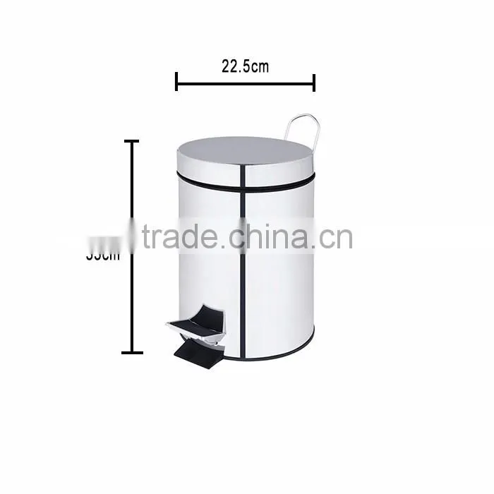 Attractive Price New Type cheap metal trash can with lid