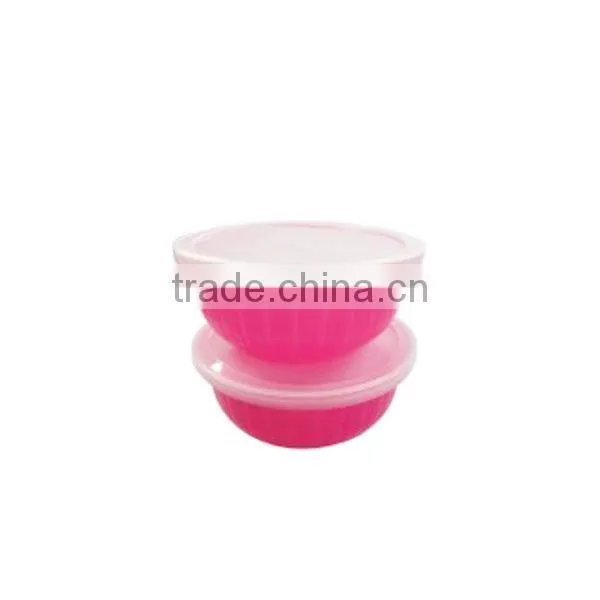 Nice design plastic bowl with lid