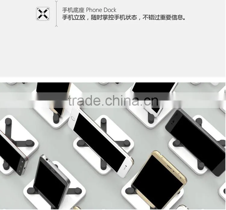 Creative Desktop Storage three-piece Simple Desk tool case memo paper box/phone dock/pencil vase