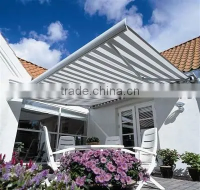 2016 Metal Garden Furniture Automatic Aluminum Retractable Awning