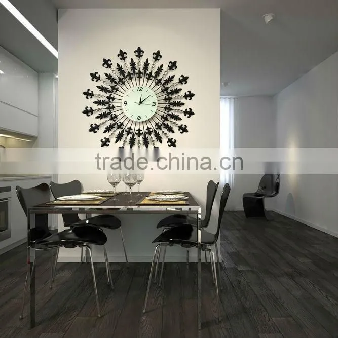 stainless wall clock,metal wall clock