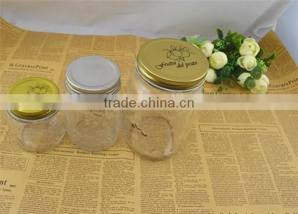 glass candle jar for home decoration&wedding centerpieces