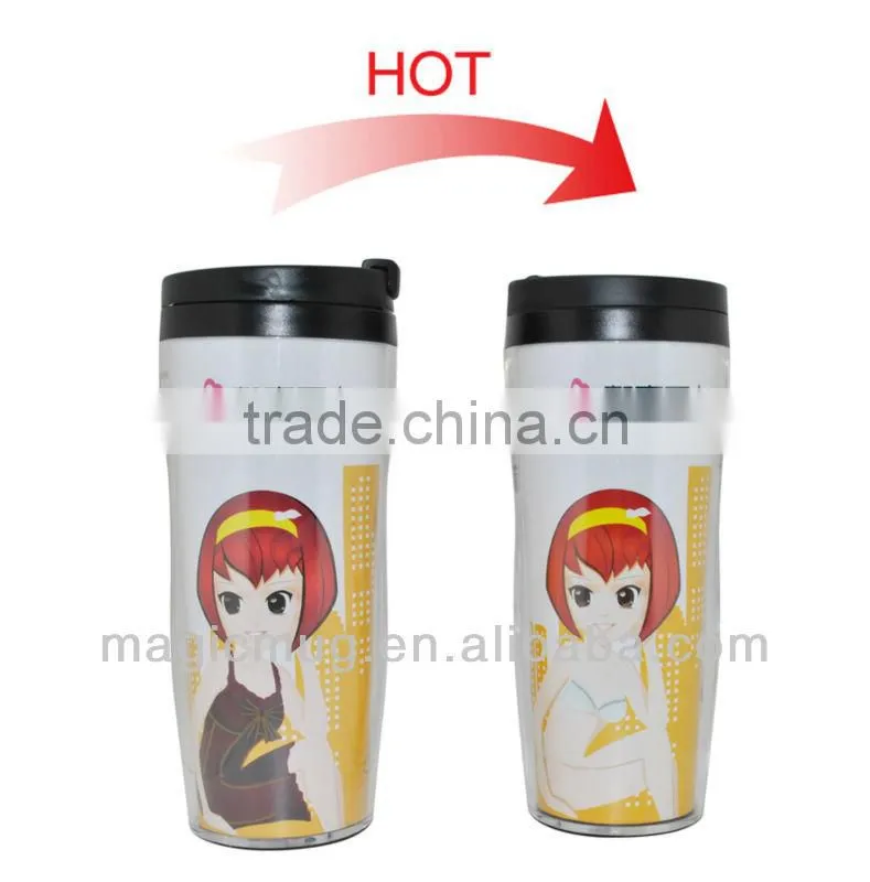 double wall plastic coffee cup