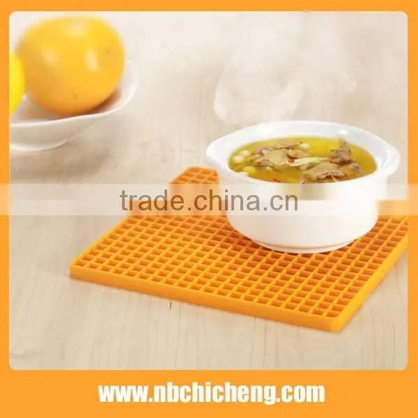 Heat Insulation Mat Silicone Pot Mat Silicone Trivet Mat BBQ Grill Mat