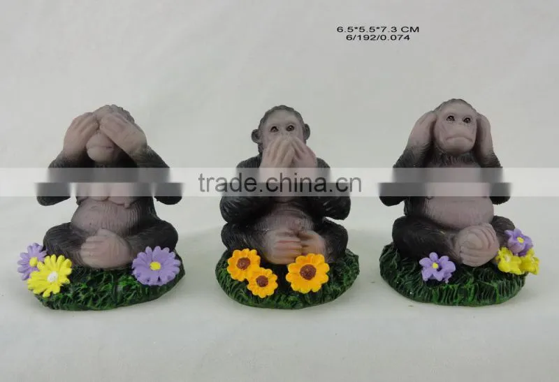 Polyresin new year monkey for 2016
