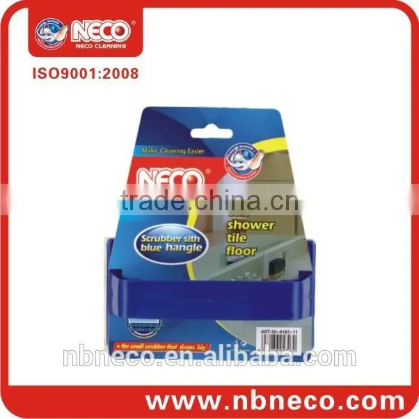 sponge brush with scrubber