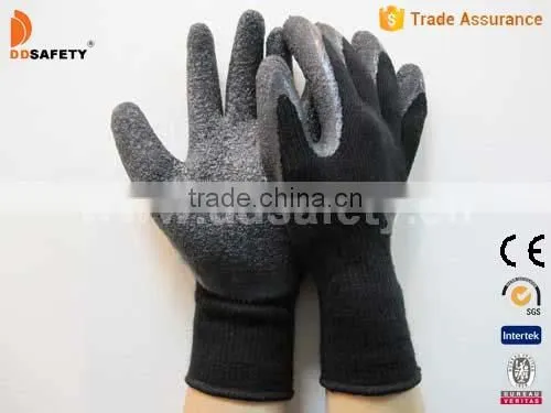 DDsafety Hot Sale Knitted With Latex Gloves Industrial Gloves