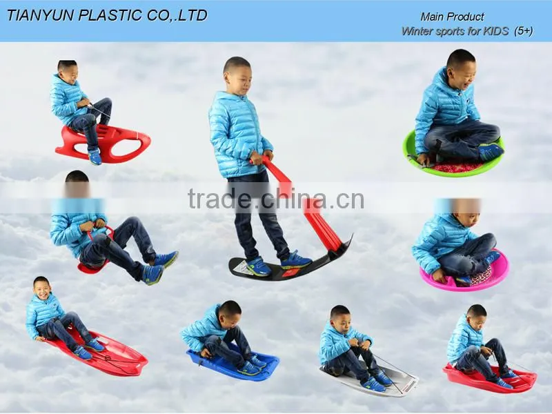 hotseller plastic snow scooter for kids