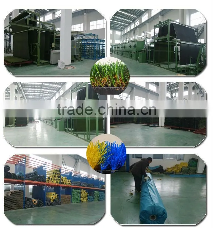 three tones environmental friendly PE monofilament Artificial Grass