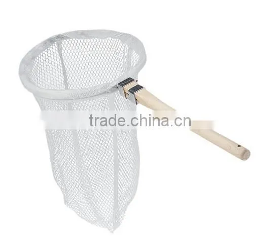 Polyester Exchangeable Japanese Noodle Strainer Udon Tamo Light Strainer with Wooden Handle