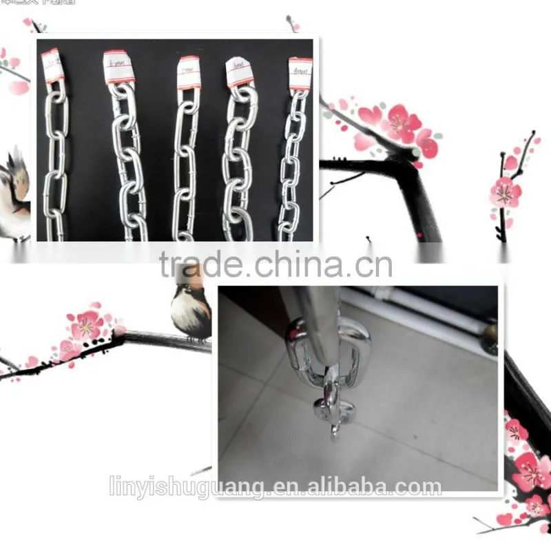 NACM/ASTM standard G30 galvanized open link chain marine products