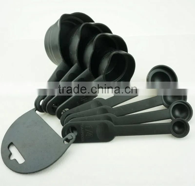 47012 8pcs Plastic Kitchen Measuring Spoon