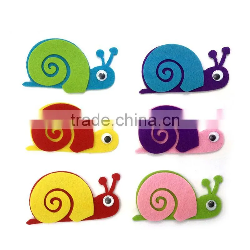 Fashion decorative wall sticker , 3D animal kindergarten Children room snail wall stick