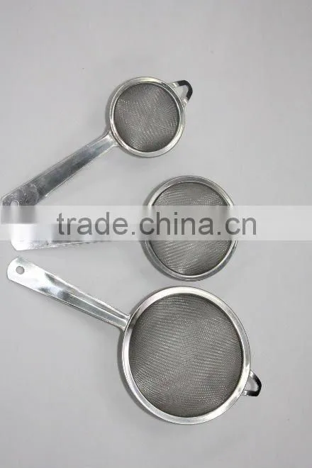 3pc stainless steel oil strainer