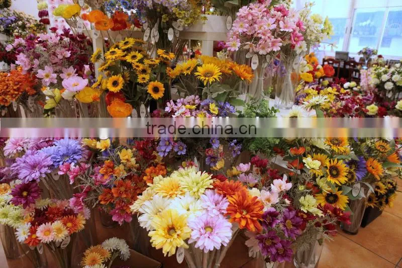 wedding decoration fabric textile flower 27604H