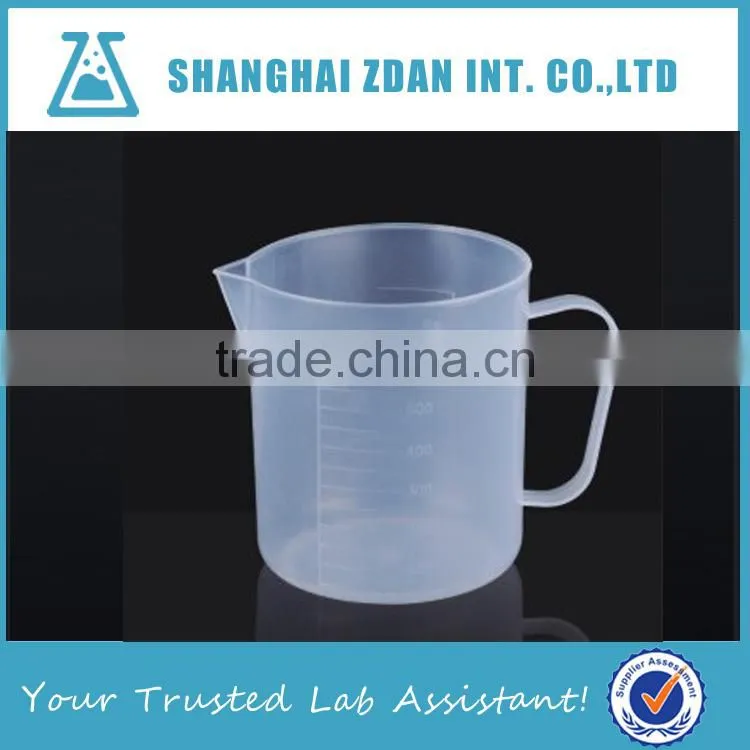Heavy Duty Low Form Beaker Graduated,Plastic Beaker PP,Plastic Measuring Cups