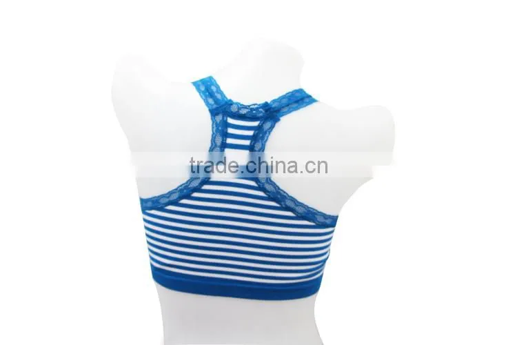Green lace sports bra custom/genie sports bra