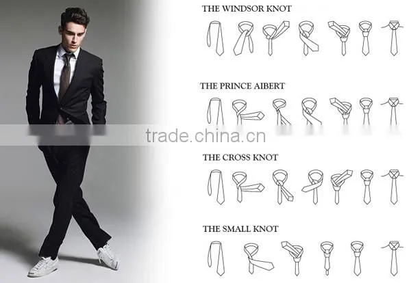 HDYF-16 polyester male tie/woven necktie for men