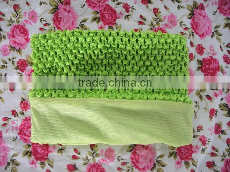 Wholesale baby fashion girls sleeveless crochet tube top