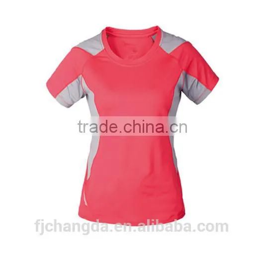 Cannda custom dri fit running shirts/t shirts from china