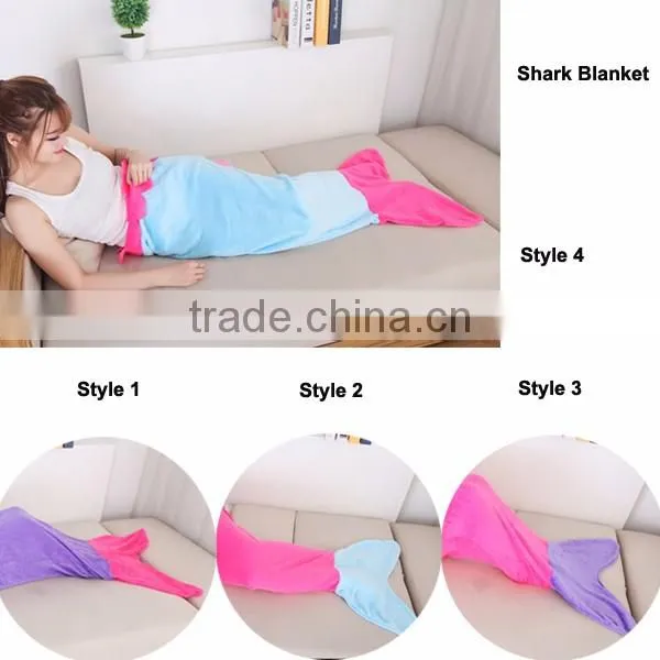 Wholesale china Custom Mink Mermaid Tail Blanket