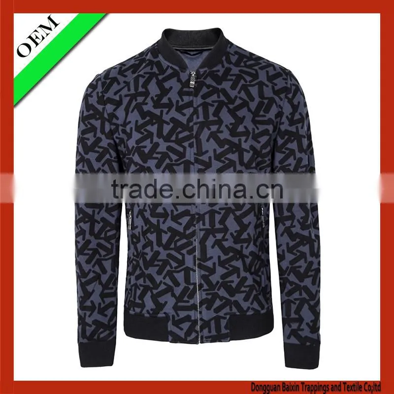 OEM High quality fashion men Hoodie fashion jacket Baseball Jacket