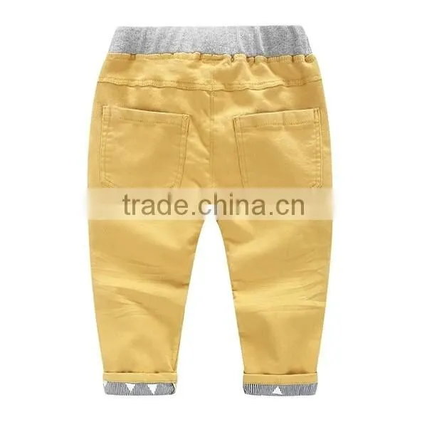 solid color casual kids harem pants for boys