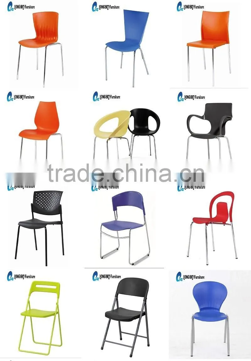 LS-4001A Modern Dining Room Furniture Cheap ABS Plastic Chair Replica Eiffel Chair