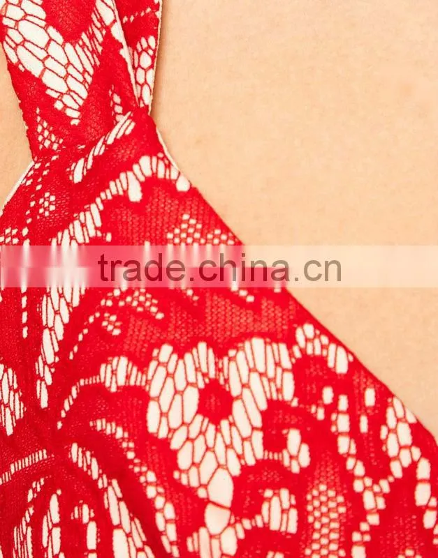 Pencil Dress In Bonded Lace