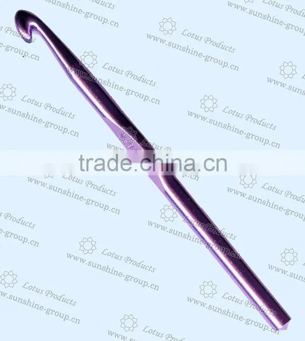 Aluminium Crochet Hook With Blister Card Packing Supply Various Size Crochet Hook