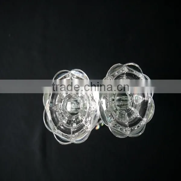 Table decoration for wedding glass candleholder