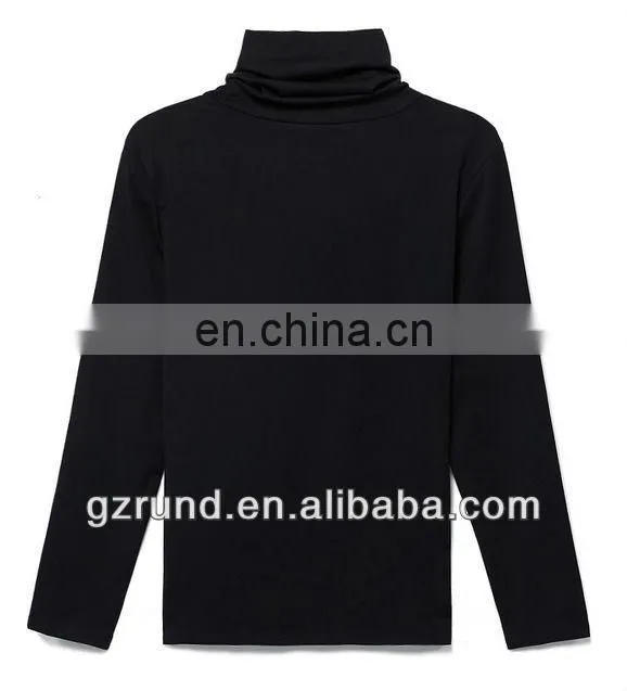 2014 new latest mens t shirts/ long-sleeved turtleneck t-shirt men t-shirt/high fashion mens clothing italian shirts with high