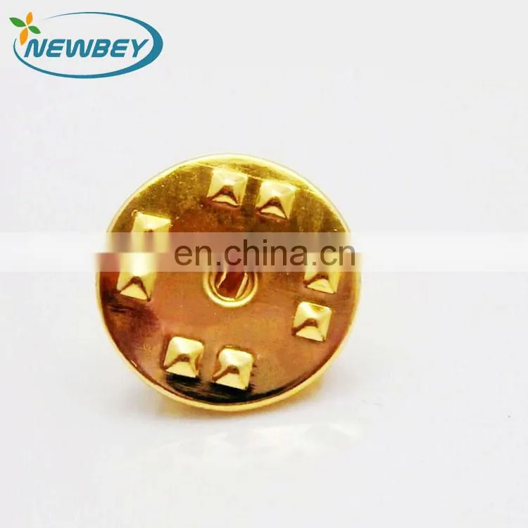 Metal small badge pin back pin clutch BU101