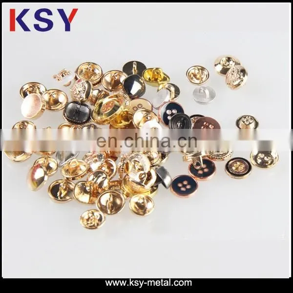 Fancy die casting metal buttons for coats