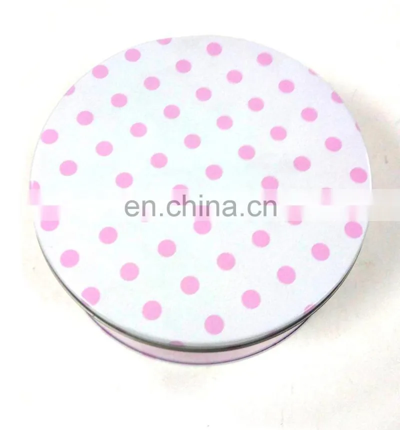 Round food tin box,round food packaing