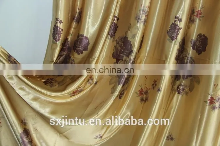 Polyester fabric shading window curtain