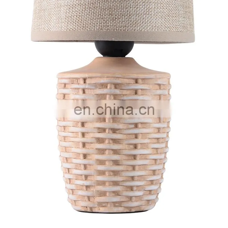 Antique Home Decoration ceramic night lights and china desk lamp for indoor room