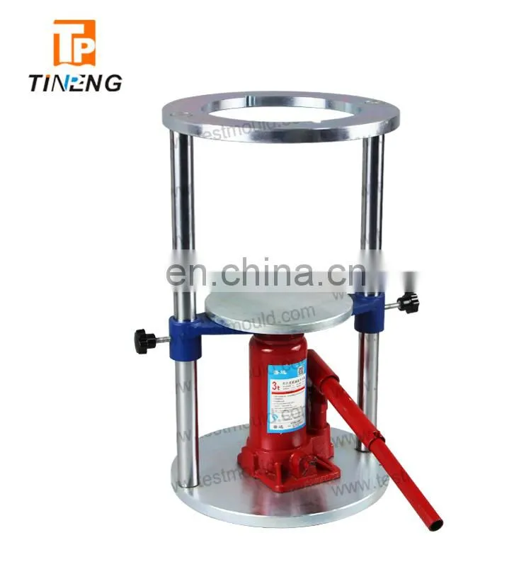 50KN hand operated hydraulic universal sample extruder
